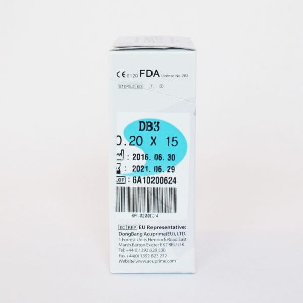 DongBang Akupunkturnadeln 0,20x15 (ohne tube) – Bild 2