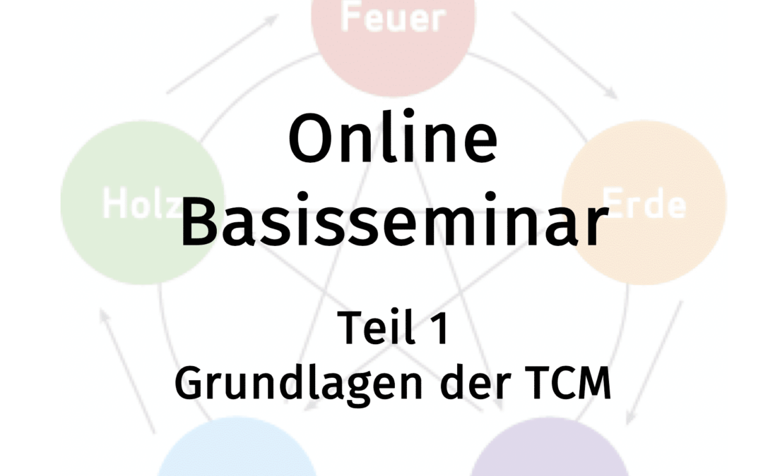 Grundlagen der TCM - Online-Basisseminar